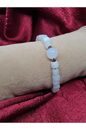 Doğal Taş Akik Taşı Tasarım Bileklik