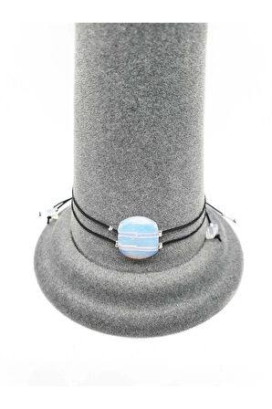 Opal Doğal Taş Tasarım Bileklik