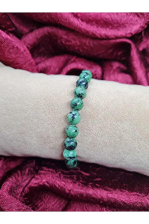 Zeosit Doğal Taş Bileklik 8mm AAA Kalite