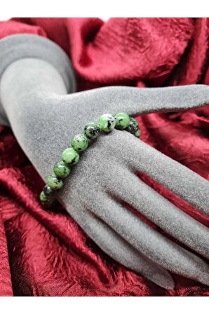 Zeosit Doğal Taş Bileklik 8mm AAA Kalite