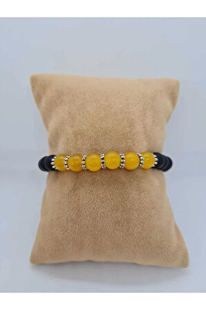 Akik ve Oniks Doğal Taş Bileklik