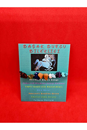 Sertifikalı Başak Burcu Bileklik Doğal Taş