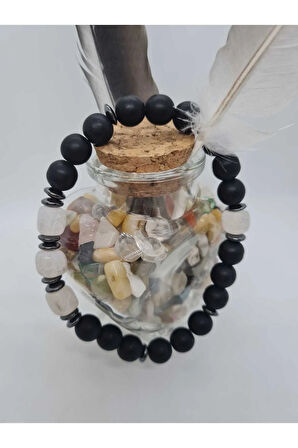 Doğal Taş Küp Akik , Hematit , Oniks