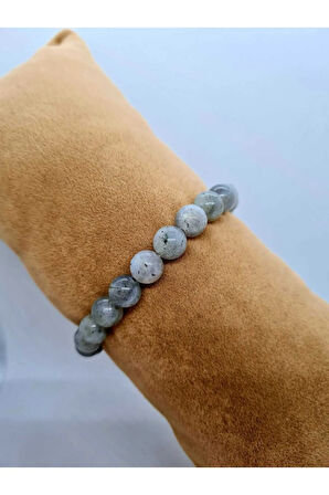 Labradorit Doğal Taş Bileklik 8MM
