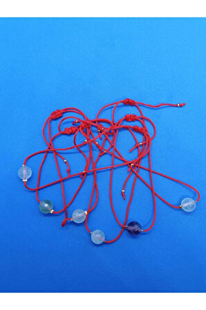 Doğal Florit Taşı Bileklik