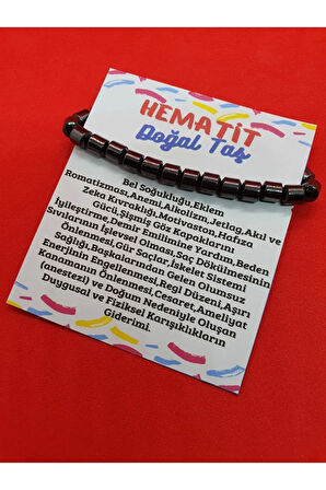 Hematit Doğal Taş Bileklik