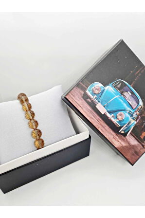 Zultanit (Sultan Taşı) Diyaspor Doğal Taş Renk Değiştiren Bileklik Faset Kesim 10 mm