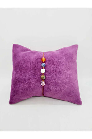 Sertifikalı Özel Tasarım Doğal Taş Kova Burcu Bileklik Akik