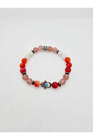 Bebek Bilekliği Doğal Taş Unisex Tılsım Bilekliği