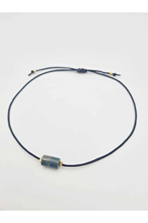 Doğal Taş Hint Akik Taşı Bileklik