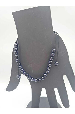 Yıldız Doğal Taş Bileklik Ayarlamalı Kilit Sistemi Her Bileğe Uyumlu