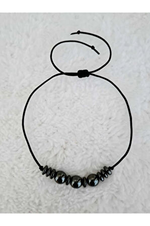 Hematit Doğal Taş Bileklik Özel Tasarım Orijinal Doğal Taş