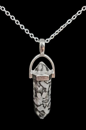 Jasper Doğal Taş Pandül Kolye Zincir Dahil Sürpriz Hediyeli