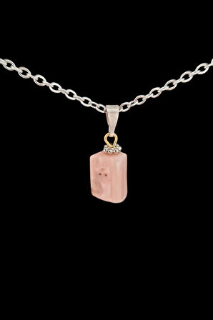 Aytaşı Doğal Taş Kolye Minimal Sevenler İçin AAA Kalite