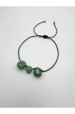 Aventurin Taşı Doğal Taş Bileklik