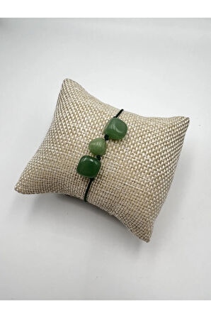 Aventurin Taşı Doğal Taş Bileklik