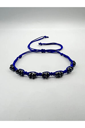 Hematit Doğal Taş Tasarım Bileklik AAA Kalite Hafıza Konsantrasyon Kıvrak Zeka