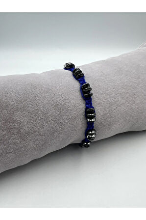 Hematit Doğal Taş Tasarım Bileklik AAA Kalite Hafıza Konsantrasyon Kıvrak Zeka