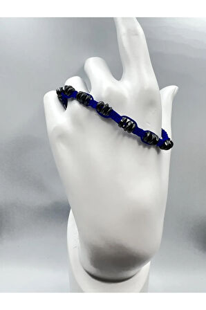 Hematit Doğal Taş Tasarım Bileklik AAA Kalite Hafıza Konsantrasyon Kıvrak Zeka