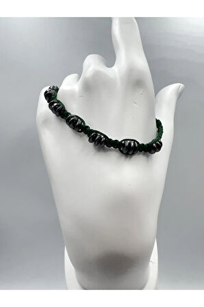 Hematit Doğal Taş Tasarım Bileklik