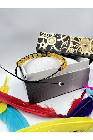 Sertifikalı Kehribar Bileklik Küp Kesim