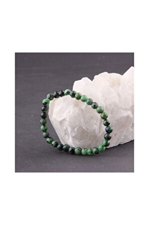 Zeosit Doğal Taş Bileklik 8mm Aaa Kalite 6 MM