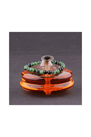 Zeosit Doğal Taş Bileklik 8mm Aaa Kalite 6 MM