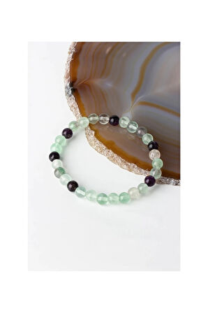 Florit Doğal Taş Bileklik 6 mm