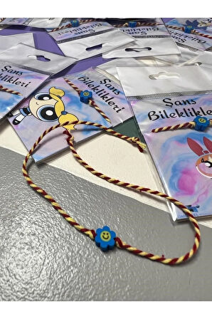 El Yapımı Fimo Karekterli Özel Kartlı Bileklik
