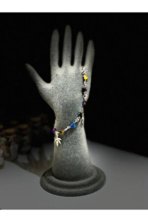 Hematit Doğal Taş Bileklik & Halhal Özel Tasarım