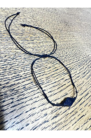 Sertifikalı Yıldız Doğal Taş Bileklik Tasarım El Yapımı Makrome Kilit Sistemi