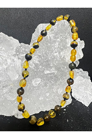 Kehribar Bebek Kolyesi