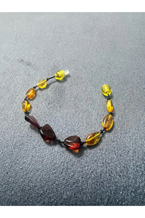 Sertifikalı Kehribar Multicolor Bebek Bileklik Sürpriz Hediyeli