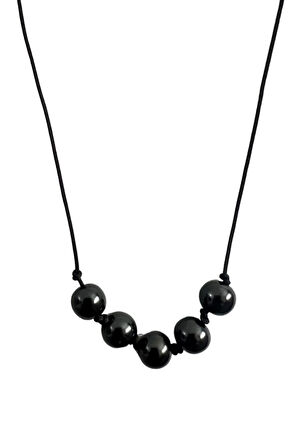 Sertifikalı Oltu Taşı Kolye Asansörlü Kilit Sistemi Sürpriz Hediyeli