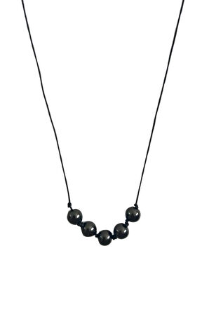 Sertifikalı Oltu Taşı Kolye Asansörlü Kilit Sistemi Sürpriz Hediyeli