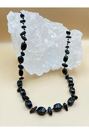 Sertifikalı Akik Doğal Taş Tasarım Kolye