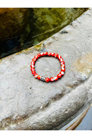 Sertifikalı Yemen Akik Doğal Taş Bileklik Orijinal Doğal Taş AAA Kalite