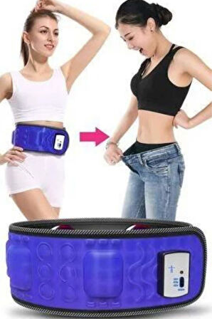 5 Motorlu Titreşimli Masaj Aleti Masaj Kemeri Göbek Bel İnceltmeye Uygun