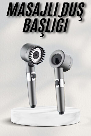 Masaj Etkili Turbolu Çok Fonksiyonlu Filtreli Duş Başlığı Yeni Nesil