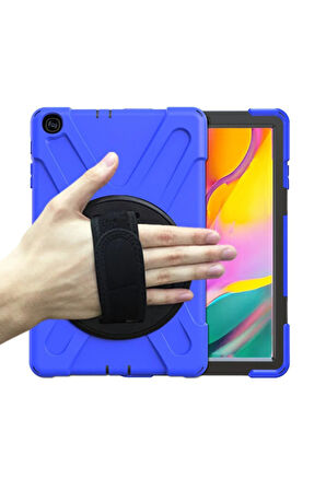 Samsung Galaxy T510 Tab A 10.1 Kılıf Amazing Tablet Kapak - Mavi-(5796)