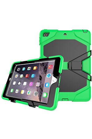 iPad 5 Air 9.7 Kılıf Griffin Tablet Kapak - Yeşil-(5796)