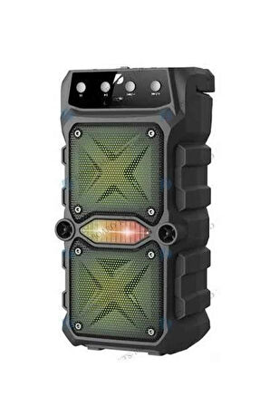 Bluetooth Hoparlör Çift Mikrofonlu Güçlü Ses Kaliteli Kesintisiz Kablosuz