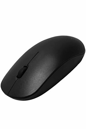 Siyah Kablosuz Mouse Wireless Mouse Minimal Tasarım