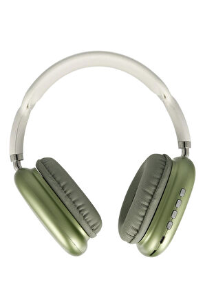 KR Max BT Kablosuz Kulaklık - Yeşil-(5796)