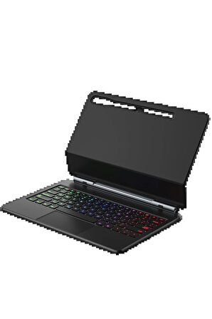 Samsung Galaxy T737 Tab S7 FE 12.4 Kılıf Eternal Ledli Klavyeli Tablet Kılıfı -