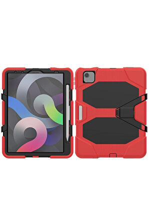 iPad Pro 11 (2020) Kılıf Griffin Tablet Kapak - Kırmızı-(5796)