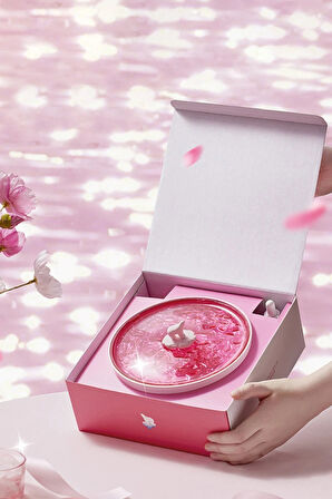 Z5 Arktik Okyanus Temalı BT Kablosuz Hoparlör - Pembe-(5796)