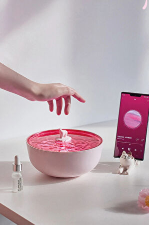 Z5 Arktik Okyanus Temalı BT Kablosuz Hoparlör - Pembe-(5796)