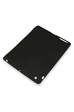iPad 4 9.7 Kılıf Evo Tablet Silikon - Siyah-(5796)