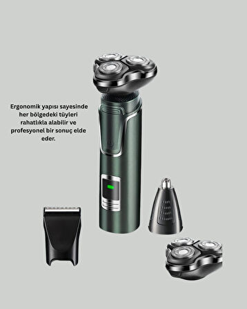 Hassas Bölgeler İçin Çok Fonksiyonlu Tıraş Makinesi